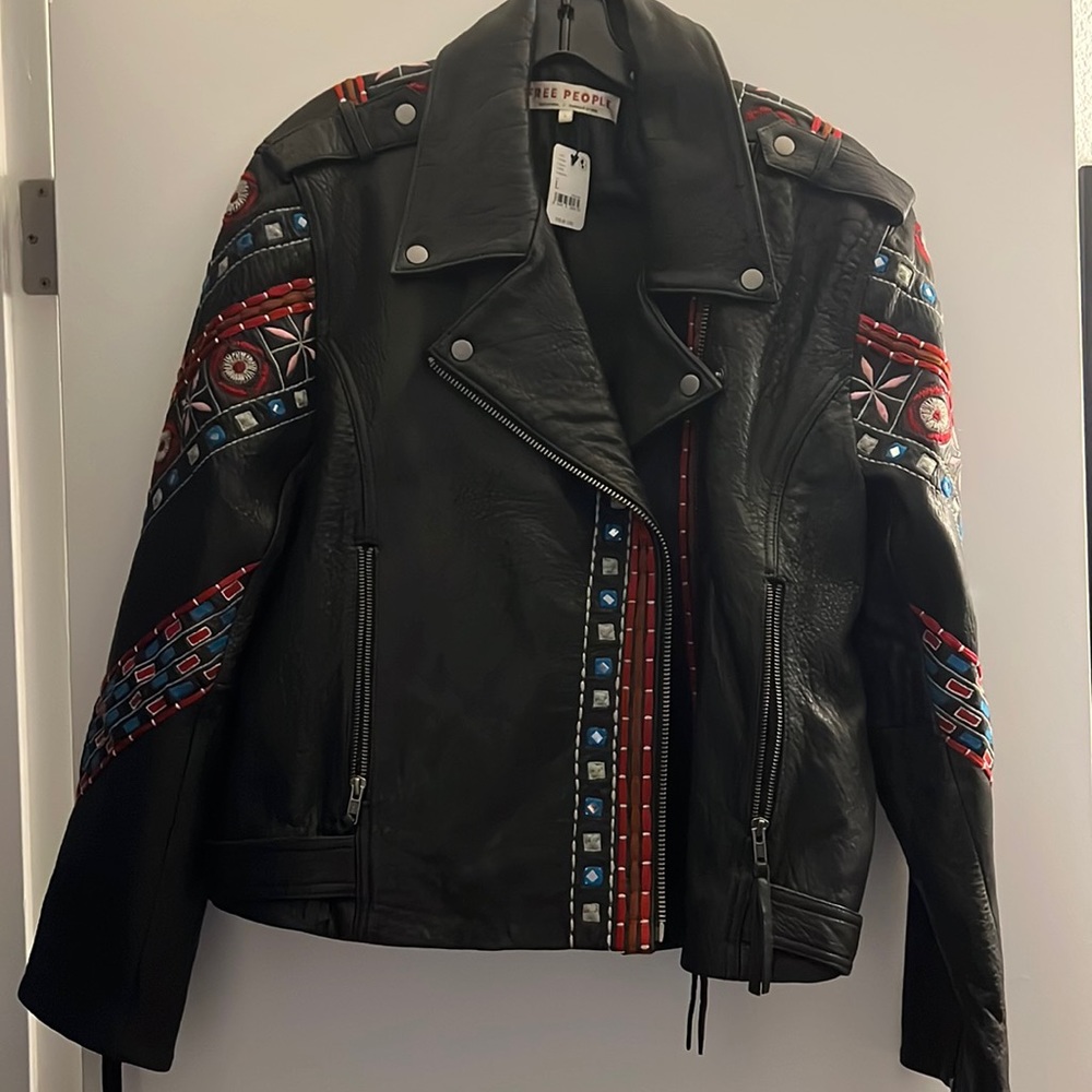 Freepeople leather jacket